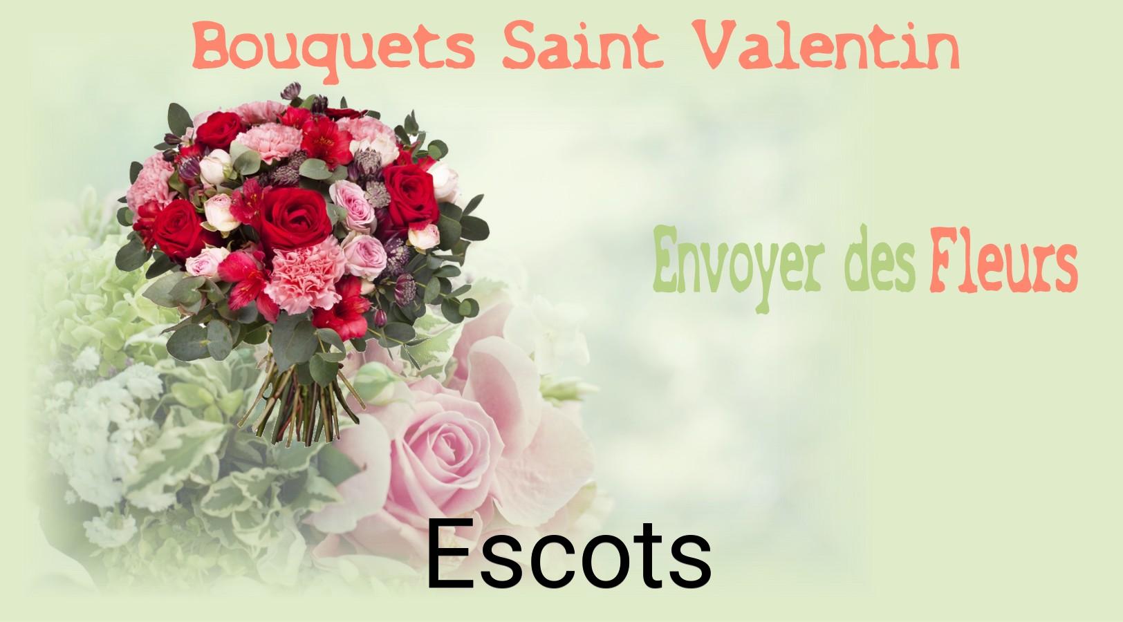 Roses de Saint-Valentin livrées à Escots